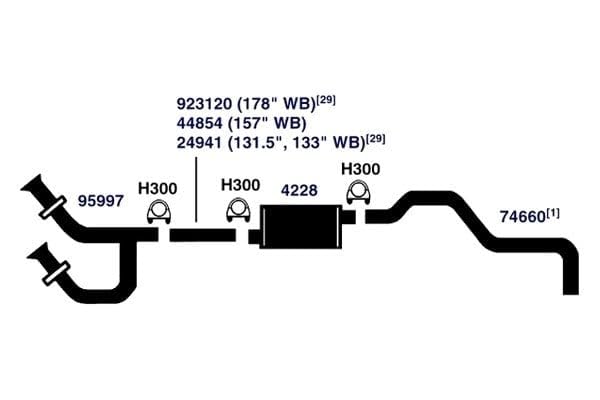 Pipe AP Exhaust 44854