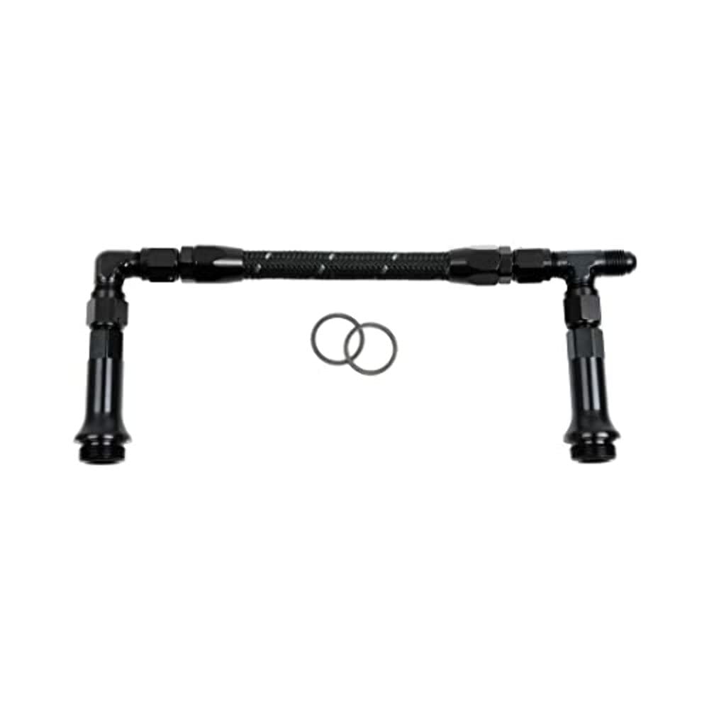Holley Ultra Hp -8an Bk Dual Inlet