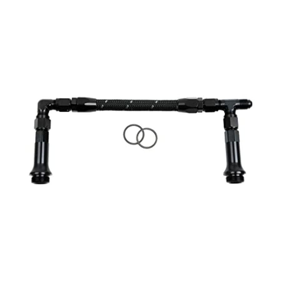 Holley Ultra Hp -8an Bk Dual Inlet