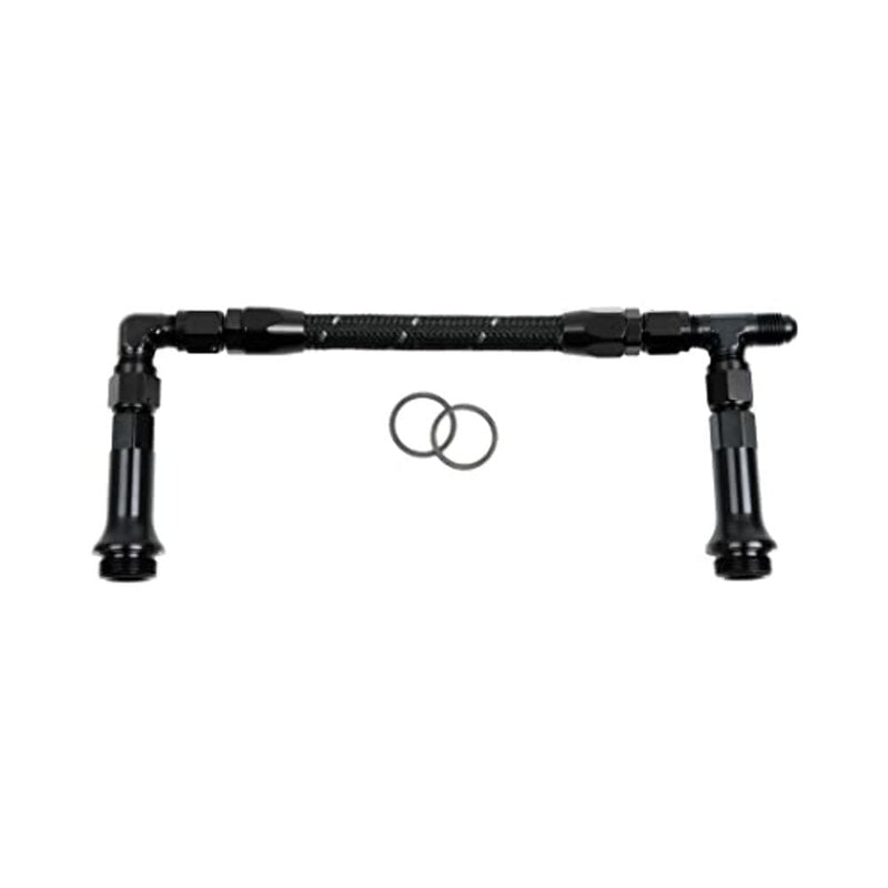 Holley Ultra Hp -8an Bk Dual Inlet