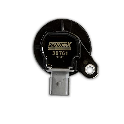 Flame-Thrower Coil PerTronix 30761 for 2010-12 Ford V6 EcoBoost 3.5L 2-Pin Gray; Single Coil