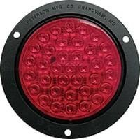 STOP/TAIL & TURN LIGHT KIT W/FLANGE-RED LED
