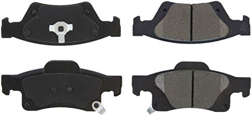 Rear StopTech 308.14980 Brake Pads with Shims and Hardware Street