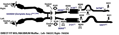 Flange AP Exhaust 9140