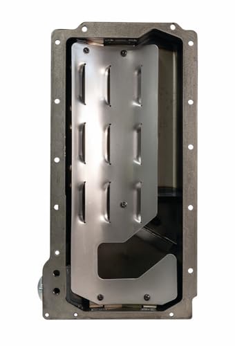 Oil Pan Moroso 20152 for Dart LS Next Gen 3 Block, Rear Sump w/Race Baffling