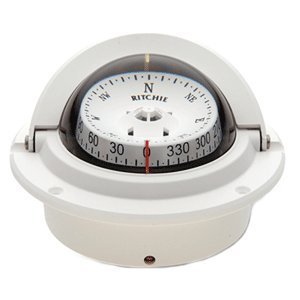 Flush Mount Compass, 3 Combi, White