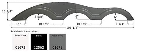 Fender Skirt ICON, Triple, Keystone, FS1000, Olive Grey, RH