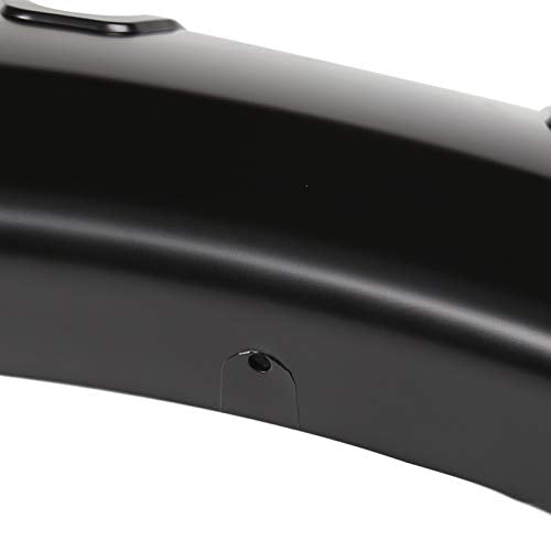 4PC Spec-D Tuning Front + Rear Smooth Paintable Pocket Rivet Style Fender Flares Compatible with 2004-2008 Ford F150 Styleside