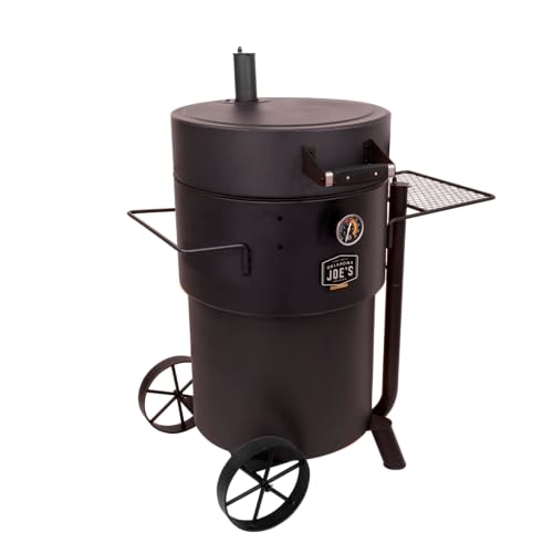 Bronco Pro Oklahoma Joe's Charcoal Steel Drum Smoker - 19202099