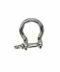 S.s. Anchor Shackle Whitecap - 3/8