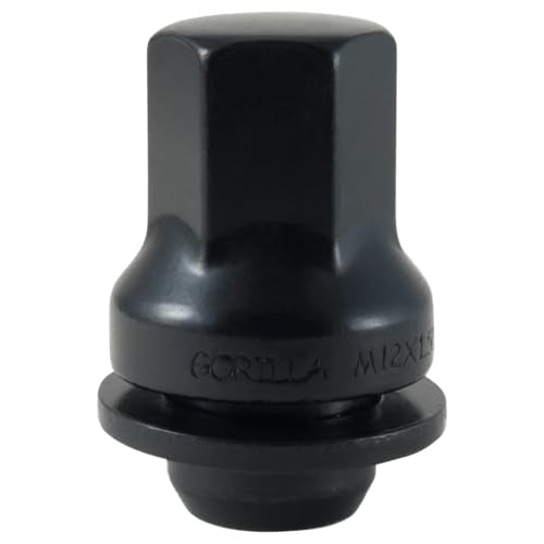 Gorilla Automotive American Accessories 73138JBC Mag Lug 3/4" 12-1.50 Blk Bulk