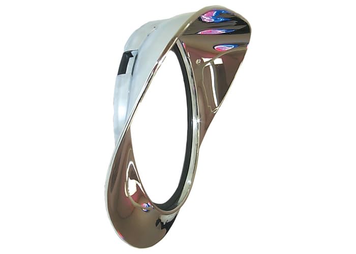 Headlight Bezels Brothers Trucks HLB5557 - Pair - Chrome