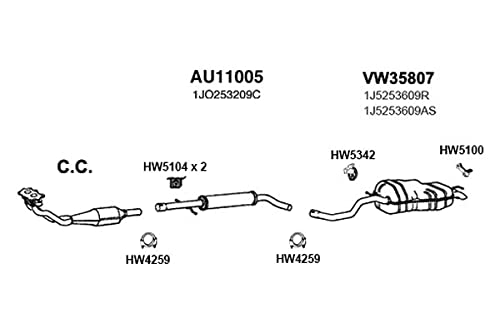 HW5342 Ansa - Exhaust Hanger