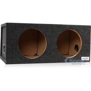 10DM Atrend 10" Dual Hatchback Style Medium Sealed Subwoofer Enclosure