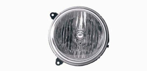 2005-2007 JEEP LIBERTY LEFT HAND HEAD LIGHT w/o REPLACEMENT HEAD LAMP LEVELING TYC 20-6594-00