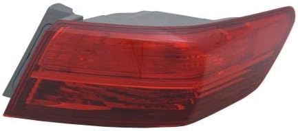 Right TYC Tail Light Assembly Compatible with 2013-2015 Acura ILX
