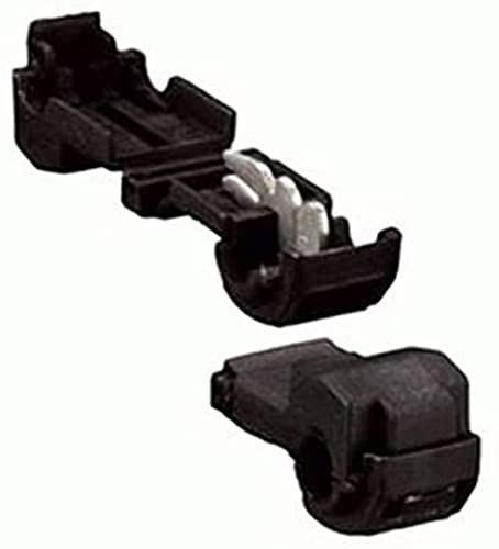 Black Gauge T-Tap InstallBay by Metra, (100-Pack)