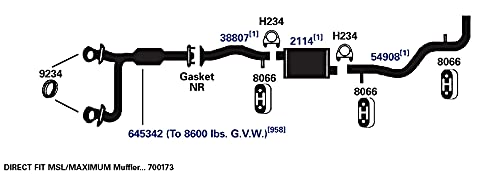 38807 AP Exhaust Products Pipe