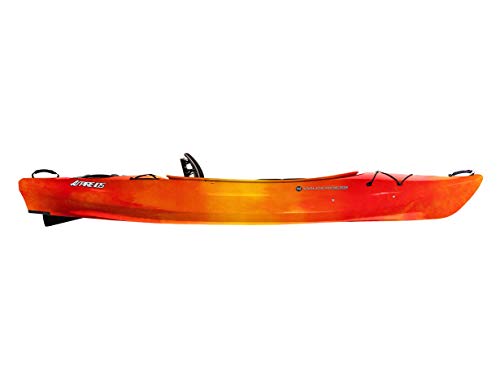 Aspire Wilderness Systems 105 | Sit Inside Recreational Kayak | Adjustable Skeg - Phase 3 Air Pro Seating | 10' 6" | Mango