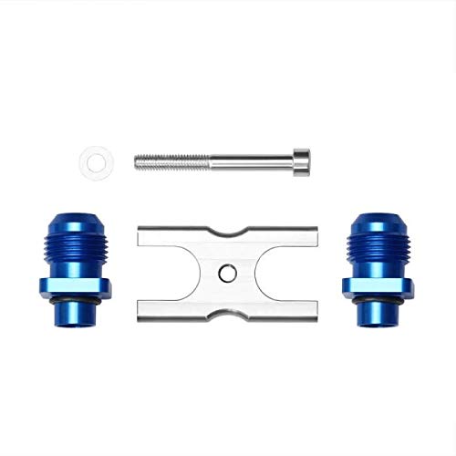 Mishimoto Oil Line Fitting Kit MMOCF-F80 Compatible With BMW F8X M3/M4/M2C 2015-2020, Blue