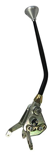 LOKAR Shifter CM GM 200-4R Black 16" Single Bend Lever Mushroom Knob