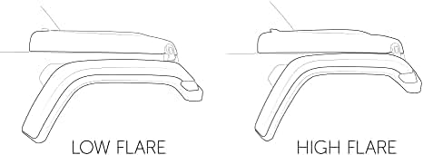 Snorkel Kit AEV for 2018-2026 JL Wrangler & JT Gladiator (Gas) with "Standard Flare"
