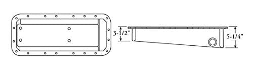 Moroso Wet Sump Aluminum Oil Pan 20045, Fits BAE/KB/426 Hemi Engines, Funny Car/Pro Mod