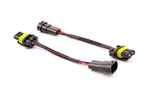 H1/H3 Male Morimoto Adapter: 9006 Female