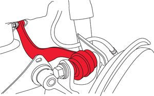 Fixed Length Rear Arm Specialty Products Company - 12030 for Scion/Toyota/Lexus