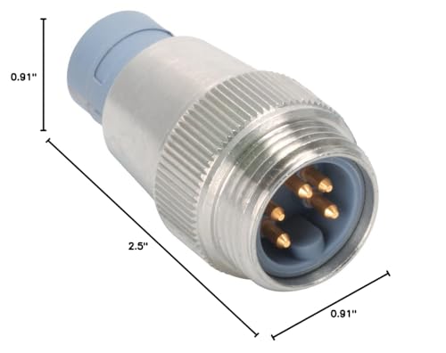 Mini Maretron Termination Resistor w/LED - Male