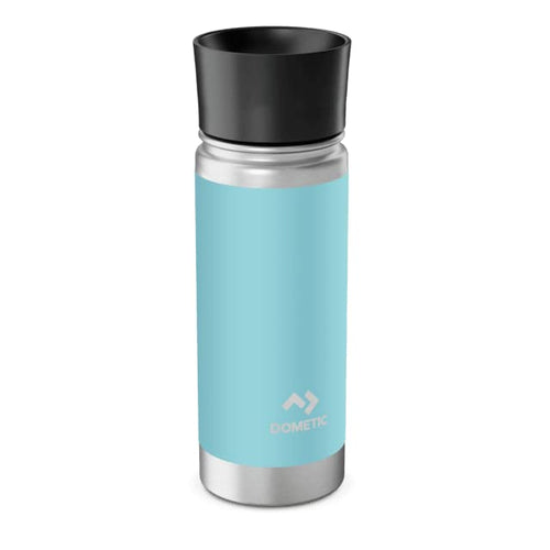 Dometic Wide Mouth 16oz Insulated Stainless Steel Thermo Bottle with 360° Cap, Lagune