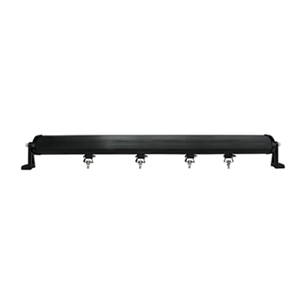32SRSAUX Trailfx Light Bar, LED, 32 Inch Length, 24 Clear OSRAM 8 Watt Bulb, 192 Watt, 30 Degree Spot/ 60 Degree Flood Beam, Polycarbonate Lens, Black Aluminum Housing, With Wiring Harness/Brackets