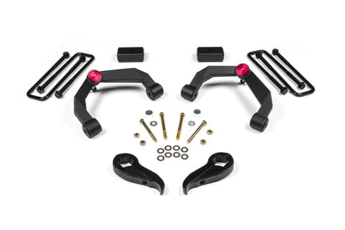 Zone Offroad ZONC37 | 2011-2019 GMC Sierra 2500/3500 HD, Chevy Silverado 4WD | 3 inch Full Suspension Adventure Series Lift Kit (Front & Rear) Non-Factory Overload Springs | No Shocks