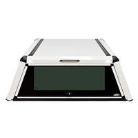 Westin 16-11290 Truck Cap EXP with Solid Front Glass fits 2024-2026 Ranger Crew Cab 5' Bed Gloss White