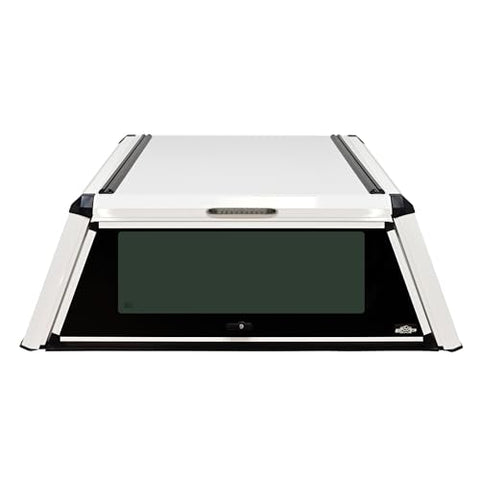 Westin 16-11290 Truck Cap EXP with Solid Front Glass fits 2024-2026 Ranger Crew Cab 5' Bed Gloss White