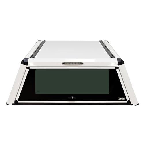 EXP Truck Cap Westin 16-14150 with Solid Front Glass fits 2022-2026 Tundra Crew Cab 5'5" Bed Gloss White