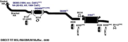Exhaust Hanger AP Exhaust 8137