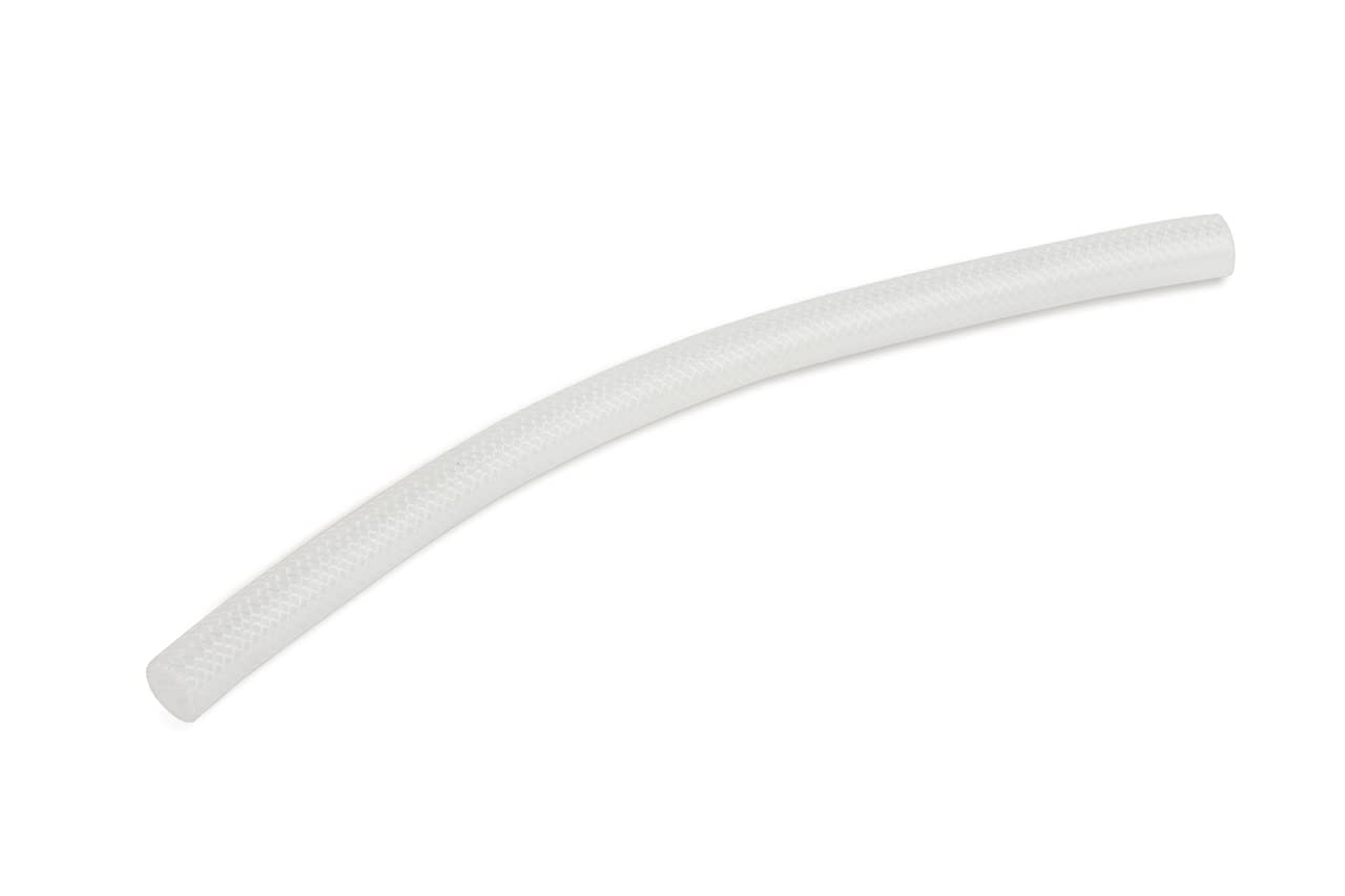 3/4" ID HPS Performance Clear high Temp Reinforced Silicone Heater Hose, Max Working Pressure 70 psi, Max Temperature Rating: 350F, Bend Radius: 3" (HTHH-075-CLEAR)