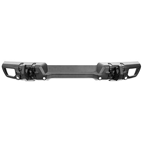Arcus Rugged Ridge Bumper, Rear for Jeep Wrangler JL | Stubby, Steel, Black | 11549.17 | Fits 2018-2025 Jeep Wrangler JL