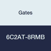 Gates Field Attachable Type T for G2 Hose, 2 Wire, Male O-Ring Boss, 3/8" ID 6C2AT-8RMB