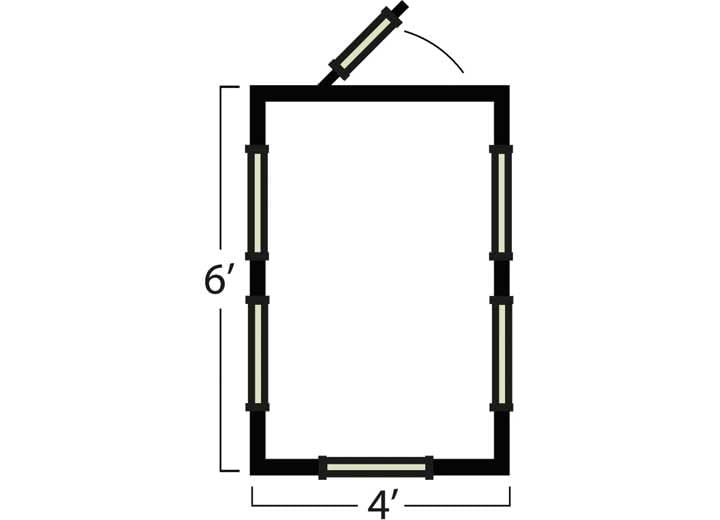 4x6 Marksman Hunting Blind Fully Assembled