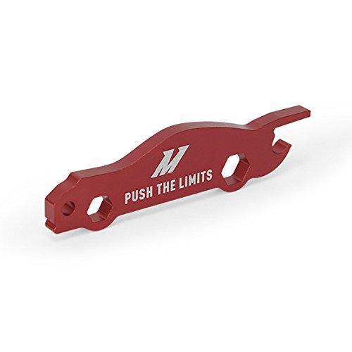 Mishimoto Hoonigan MMOFC-MUS4-15HRD Oil Filler Cap Fits Ford Mustang EcoBoost/Focus ST 2013+ Red