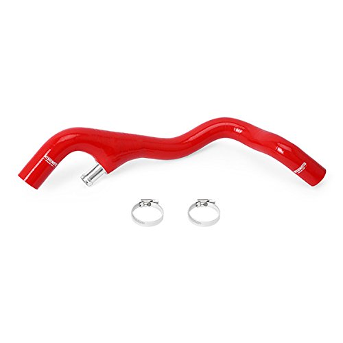 Mishimoto Lower Overflow Hose MMHOSE-F2D-05ERD Fits Ford 6.0 Powerstroke 2005-2007 Red
