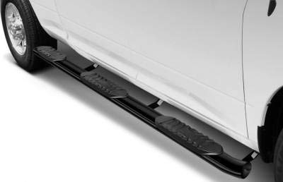 Extreme Black Horse Wheel-to-Wheel Side Steps Black Compatible with 2015-2023 Ford F-150|2022-2023 Ford F-150 Lightning-FOBK-NL