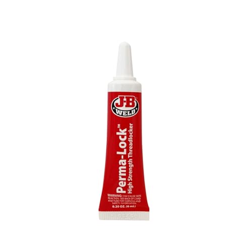 J-B Weld Perma-Lock 27106 High Strength Threadlocker - Red - 6 ml