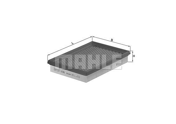Air Filter MAHLE LX 1038