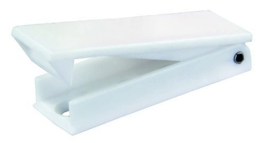 Squared Baggage Door Catch JR Products 10355 - White, Pack of 2
