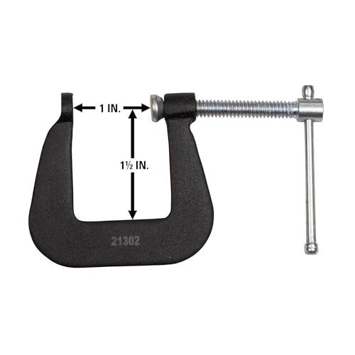 Wilton C-Clamp Super-Junior, 1" Opening, 1-1/2" Throat, 500 Lbs. Clamping Force (Model 51)