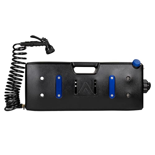 5-Gallon WaterPORT Overlander Pressurized Water Tank with Hose, Nozzle, and Vehicle Mount
