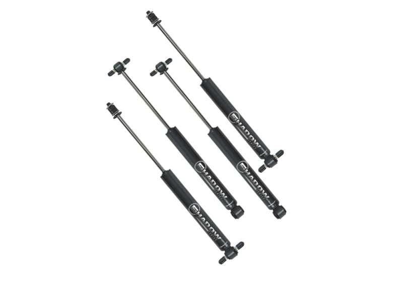 Superlift RealTruck Suspension Lift Kit Shock Box for Jeep Cherokee XJ | Front & Rear Shadow Series Shocks | 84044 | Fits 1984-2001 Jeep Cherokee XJ with 2.5" Lift